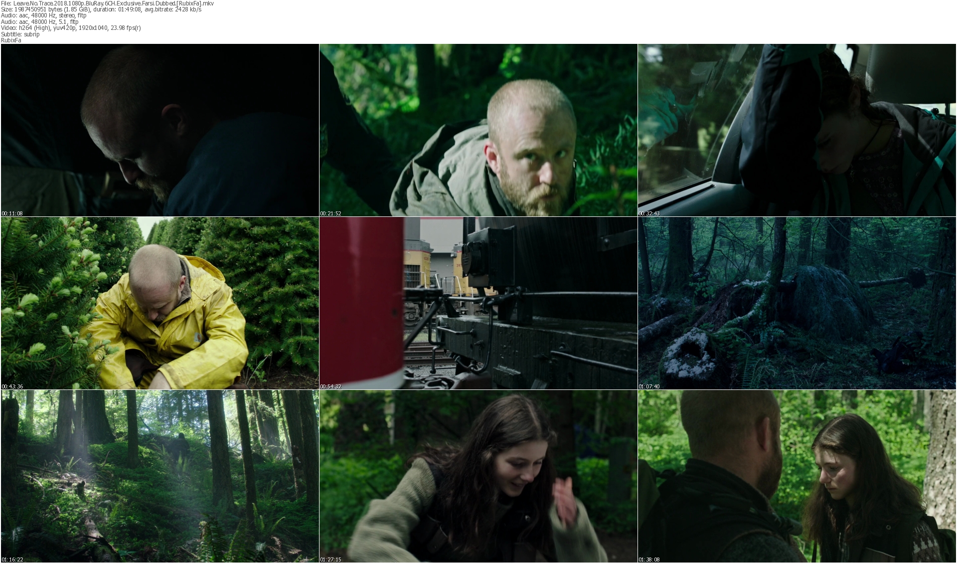 دانلود فیلم Leave No Trace 2018 دوبله فارسی